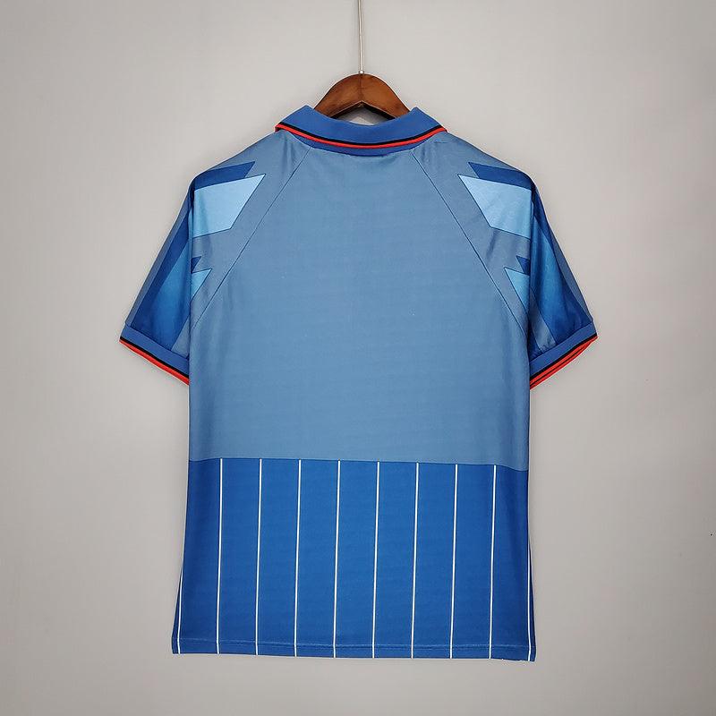 camisa  Adidas - AC Milan III Away 1995/96- azul