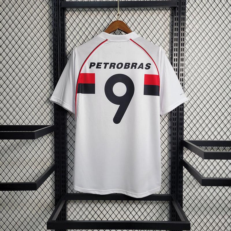 Camisa Flamengo II Away Retrô 2002/03 Adidas Masculina - Branco