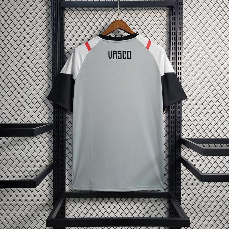 Camisa Vasco Da Gama Treino Kappa 2023/24- Cinza