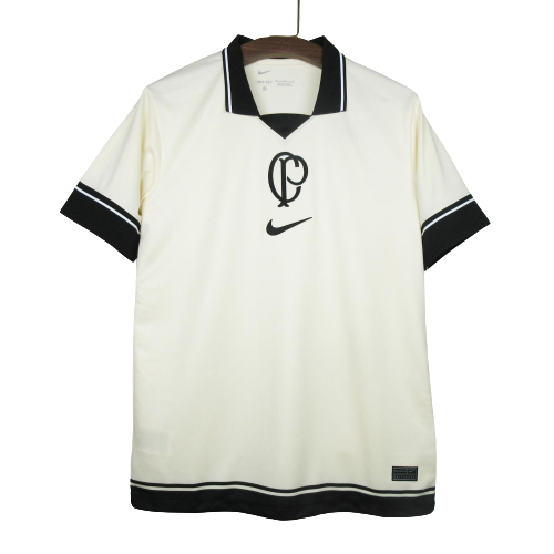 Camisa Corinthians IIII 2023/24 Torcedor Masculina - Bege Nike