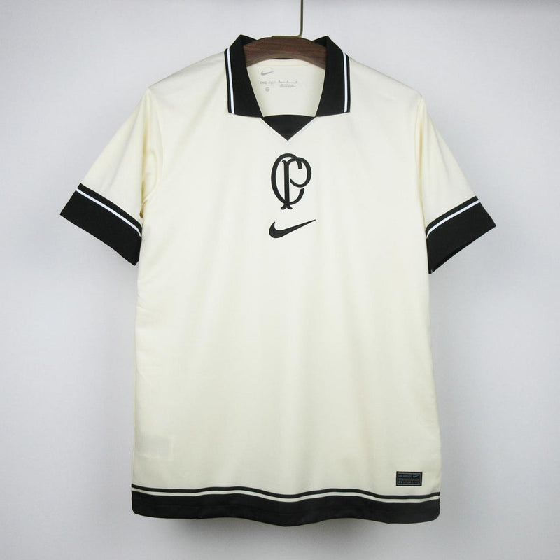 Camisa Corinthians IIII 2023/24 Torcedor Masculina - Bege Nike