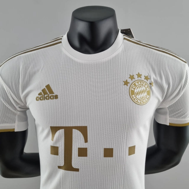 Camisa Bayern de Munique Away 22/23 Jogador Adidas Masculina - Branca