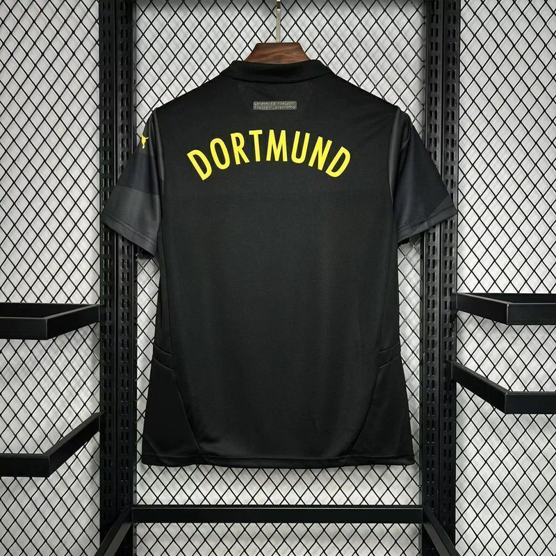 Camisa Borussia Dortmund II Away Puma Torcedor 2024/25 Masculino Preta