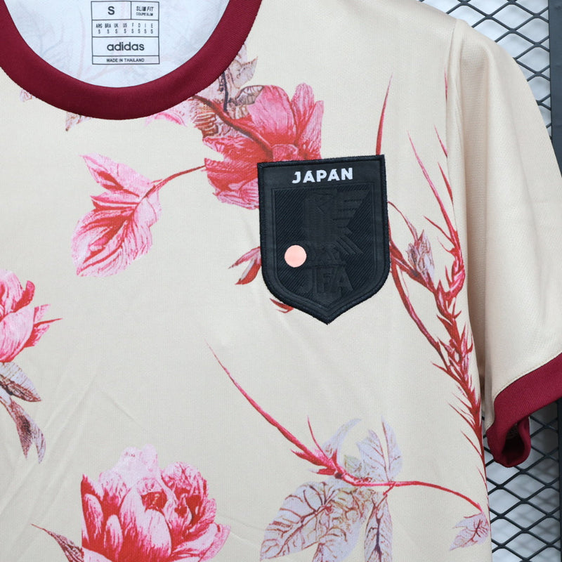 Camisa Japão Edição Especial Japan X Cherry Blossom Adidas Torcedor 2023/24 Rosa