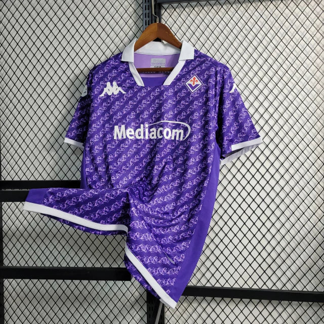 Camisa Fiorentina I 23/24 - Torcedor Kappa Masculina - Roxo