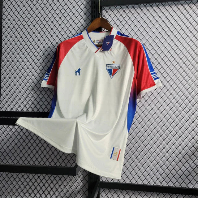 Camisa Fortaleza II Torcedor Leão 22/23 Masculina - Branca