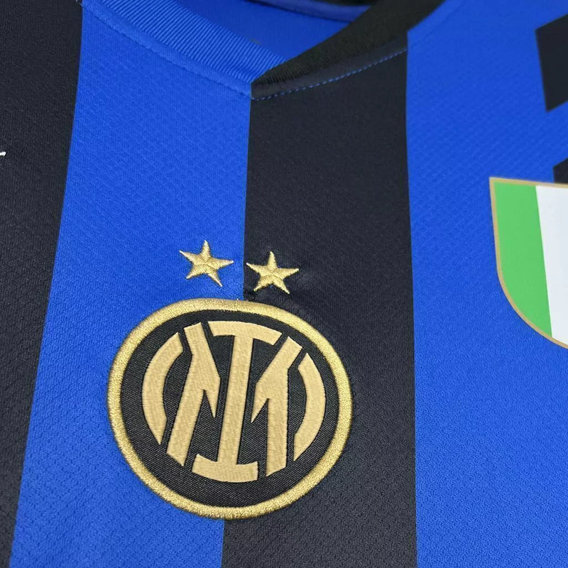 Camisa Inter de Milão I Home Nike Torcedor 2024/25 Masculino Azul