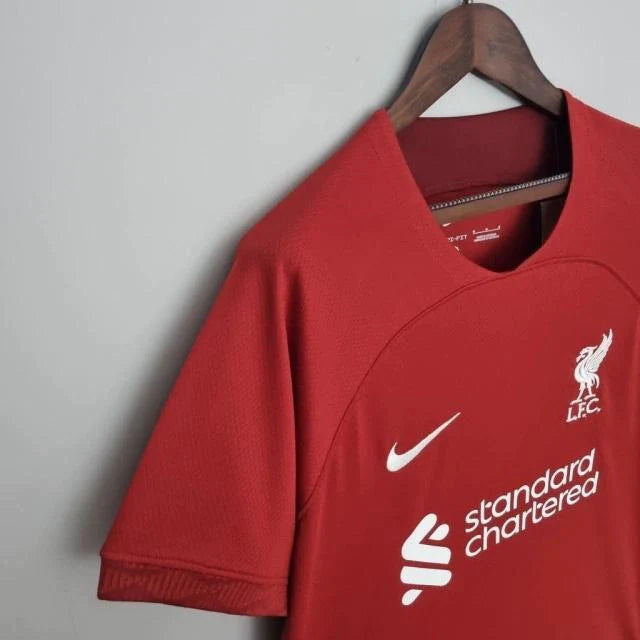 Camisa Liverpool Home Nike Torcedor 2023/24 Masculino Vermelho