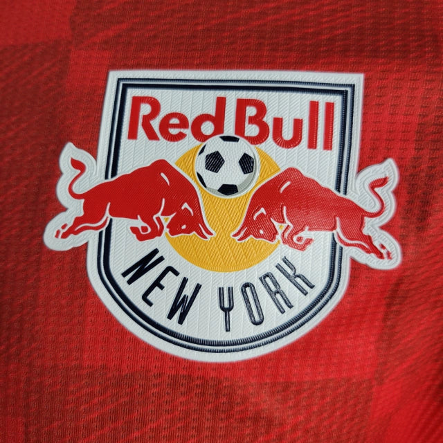 Camisa New York Red Bull Home 22/23 Jogador Adidas Masculina - Vermelha