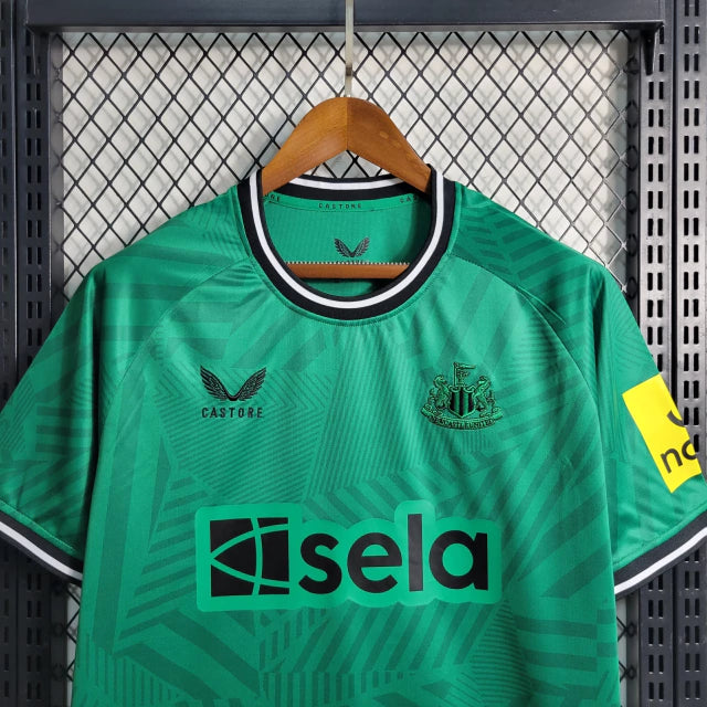 Camisa Newcastle Away 23/24 - Torcedor Castore Masculina - Verde