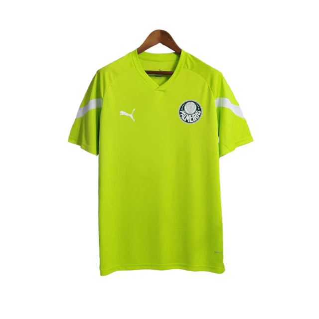 Camisa Palmeiras Treino 23/24 - Torcedor Puma Masculina - Verde Fluorescente