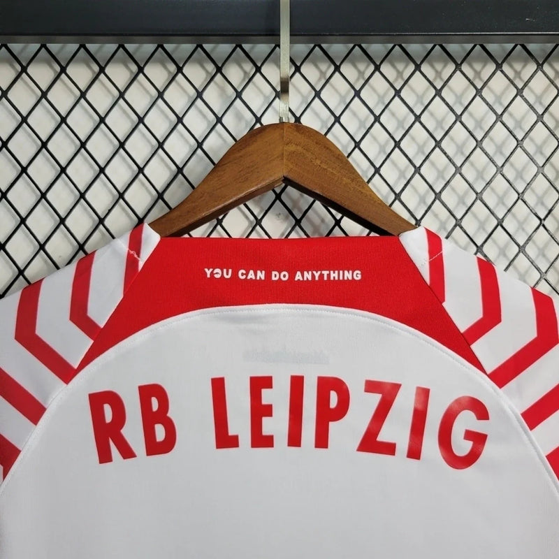 Camisa RB Leipzig I Home 2023/24 Nike Torcedor Masculino Branco