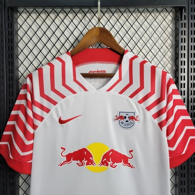 Camisa RB Leipzig I Home 2023/24 Nike Torcedor Masculino Branco