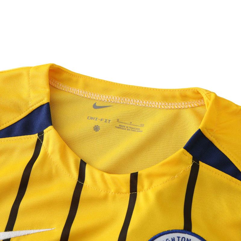 Camisa Brighton II Away 2024/25 Nike Torcedor Masculino Amarelo