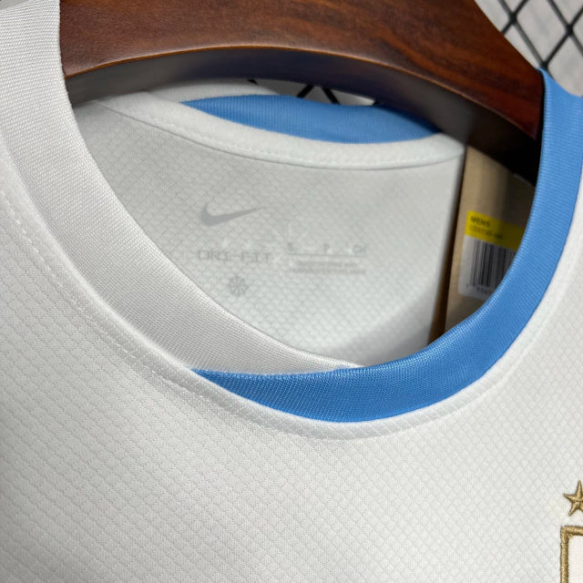 Camisa Seleção Uruguai II Away 2024/25 Nike Torcedor Masculino Branco