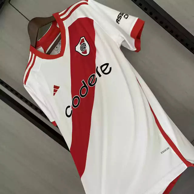 Camisa River Plate I Home 2023/24 Torcedor Adidas Masculino Branco