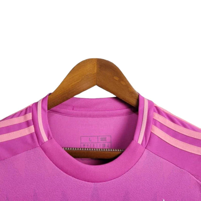 Camisa Adidas Alemanha II Away Euro Copa Torcedor 2024/25 Masculino Rosa e Roxo