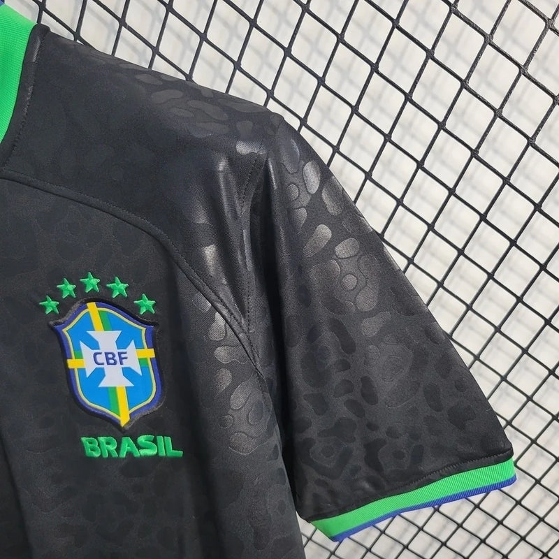 Camisa Seleção Brasileira Edição Concept 2022/23 Torcedor Nike Masculino Preto