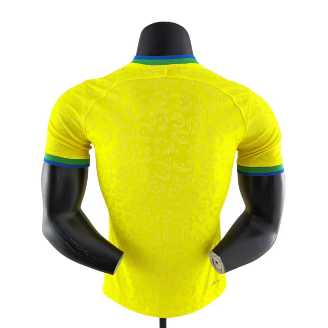 Camisa Seleção Brasileira II 2022 Jogador Nike Masculina Amarelo