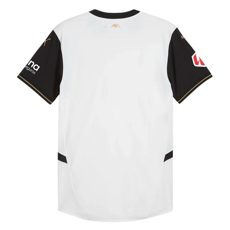 Camisa Valencia I Home Puma 2024/25 Torcedor Masculino Branco