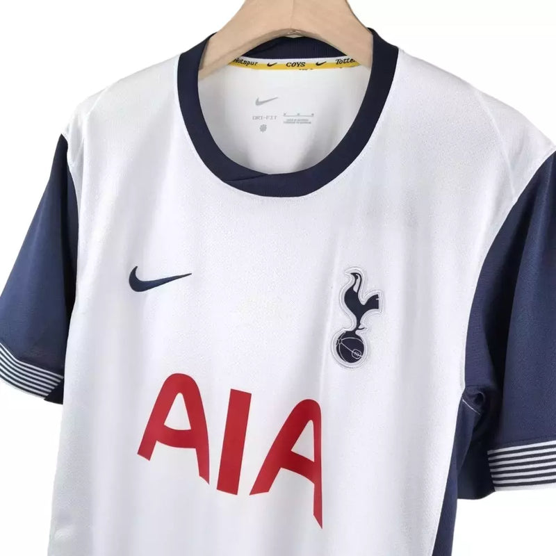 Camisa Tottenham I Home 2024/25 Torcedor Nike Masculina Branco