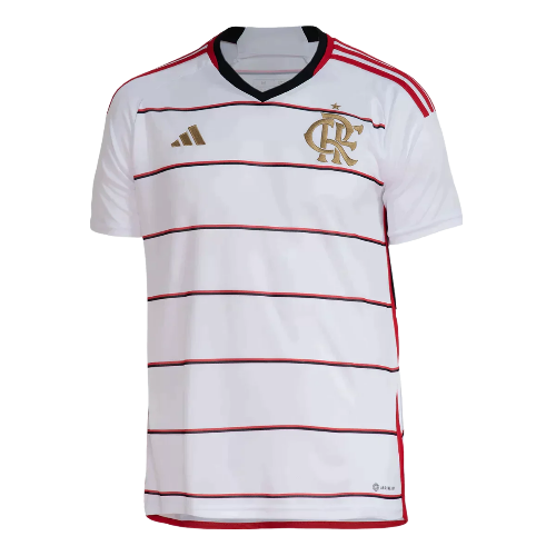 Camisa Flamengo II Away 23/24 Torcedor Adidas Masculina - Branca