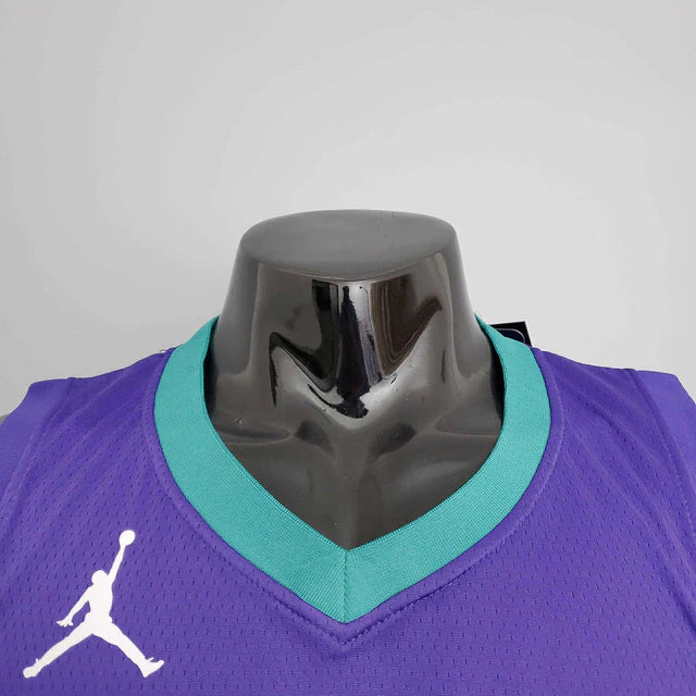 Camisa Regata Charlotte Hornets Roxa - Nike - Masculina