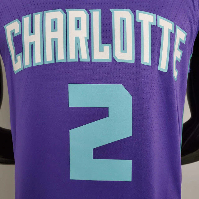 Camisa Regata Charlotte Hornets Roxa - Nike - Masculina