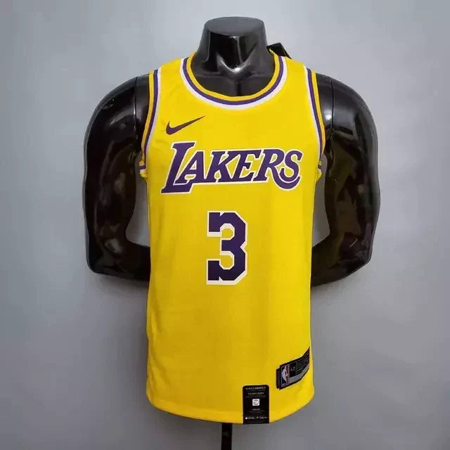 Camisa Regata Los Angeles Lakers Amarela - Nike - Masculina