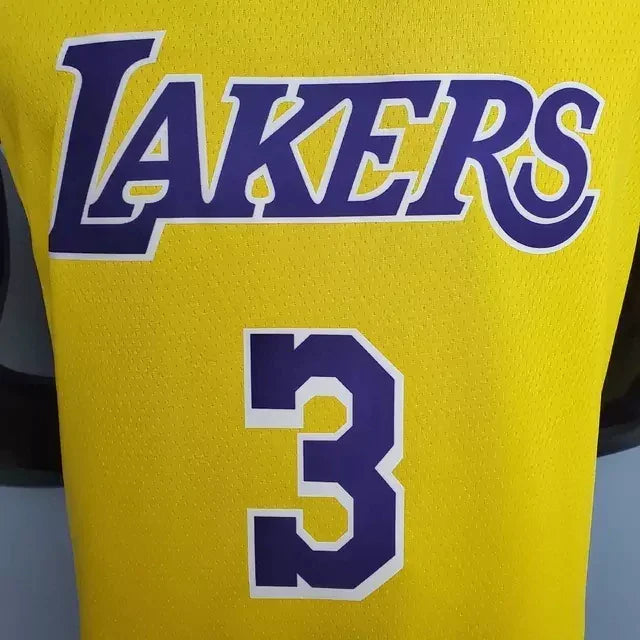 Camisa Regata Los Angeles Lakers Amarela - Nike - Masculina