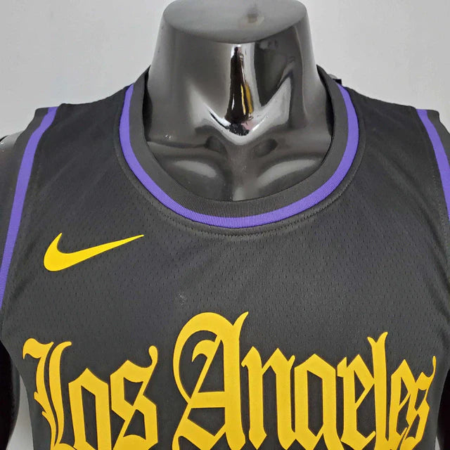 Camisa Regata Los Angeles Lakers Preta - Nike - Masculina