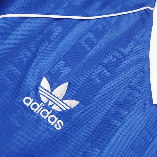 Camisa Manchester United Retrô 1988/1990 Azul - Adidas