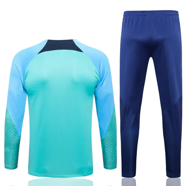 Conjunto Barcelona 23/24 Masculino Nike - Azul