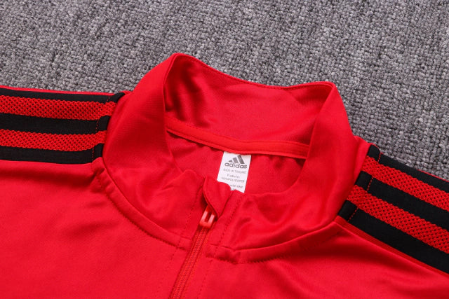 Conjunto Bayern de Munique 23/24 Masculino Adidas - Vermelho