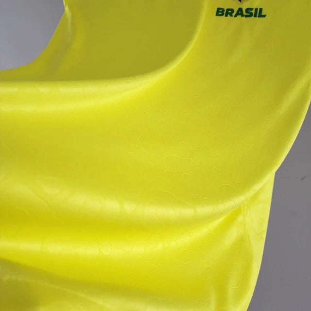 Camisa Seleção Brasileira I Home Nike Torcedor 2022/23 Masculino Amarelo