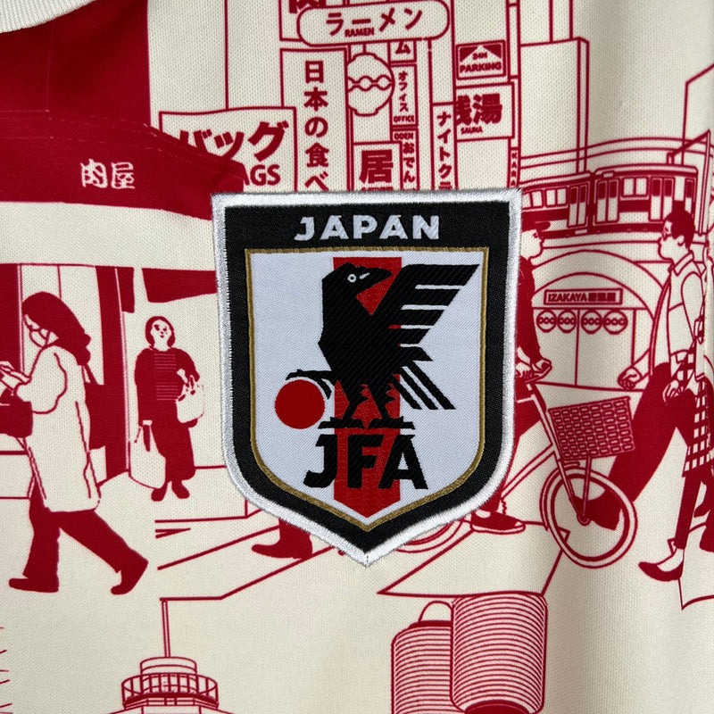 Camisa Japão Edição Especial Tokyo Adidas 2023/24 Torcedor Masculino Vermelho