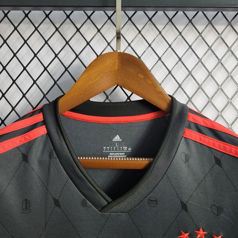 Camisa Bayern de Munique III Third 2022/23 Torcedor Adidas Masculino - Preta