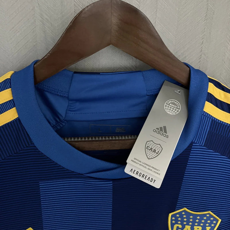 Camisa Boca Juniors I Home 2023/24 Torcedor Adidas Masculino Azul