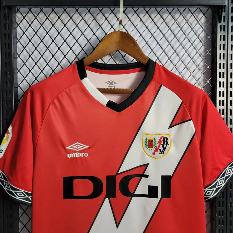 Camisa Rayo Vallecano Umbro Masculino 22/23 Vermelho