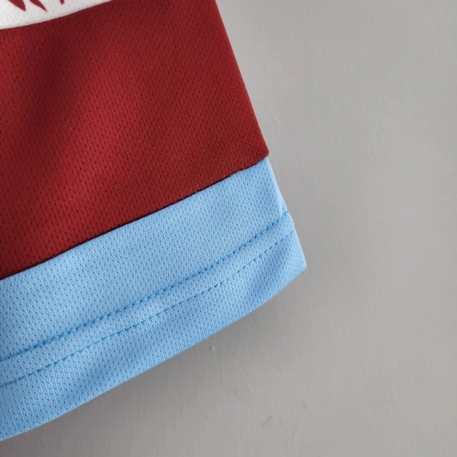 Camisa West Ham I Home Umbro 2023/24 Torcedor Masculino Vinho