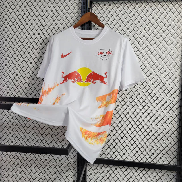 Camisa RB Leipzig Edição Especial Nike Torcedor 2023/24 Masculino Branco