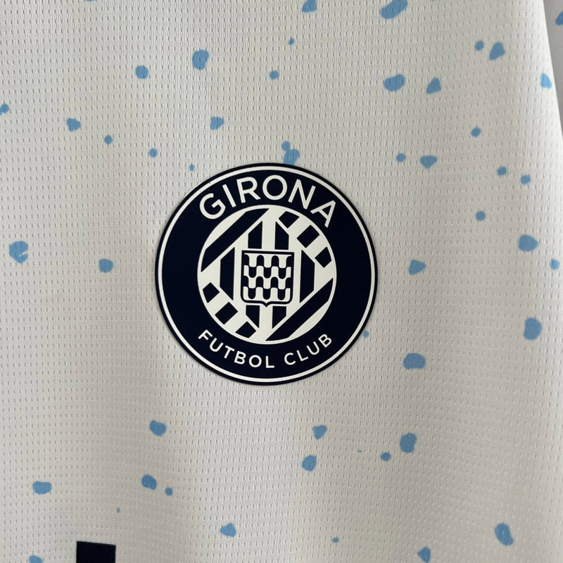 Camisa Girona FC II Puma 23/24 Torcedor Masculino branco