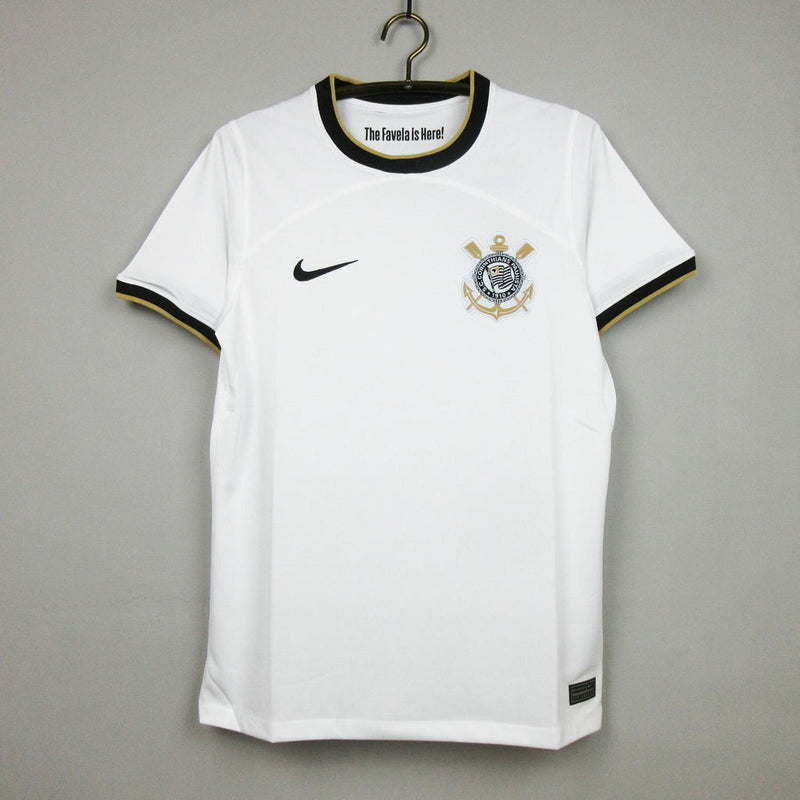 Camisa Corinthians I 2022/23 Torcedor Masculina - Branca Nike