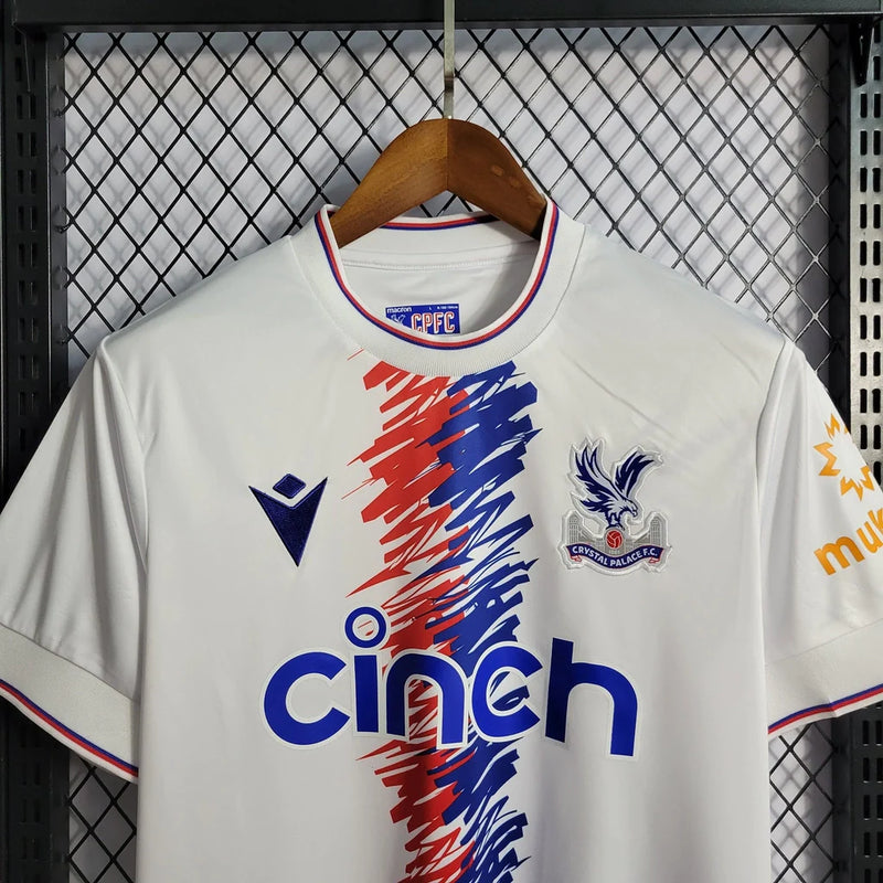 Camisa Crystal Palace II Macron 22/23 Masculino Branco