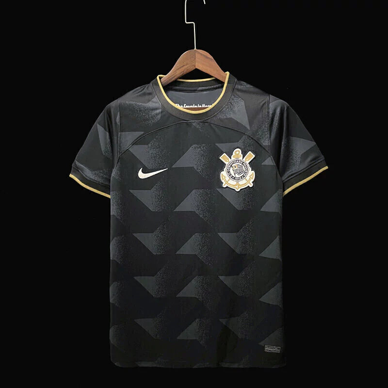 Camisa Corinthians II 2022/23 Torcedor Masculina - Preta Nike