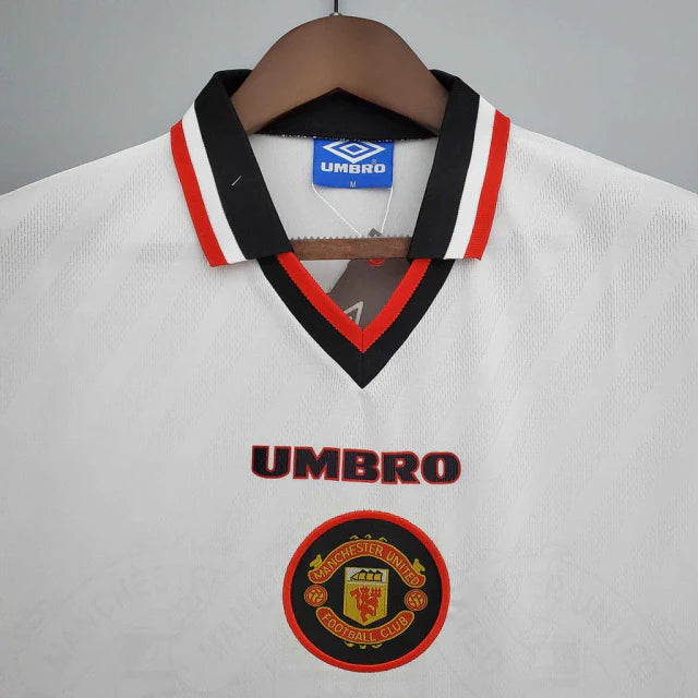 Camisa Manchester United Retrô 1996/1997 Branca - Umbro