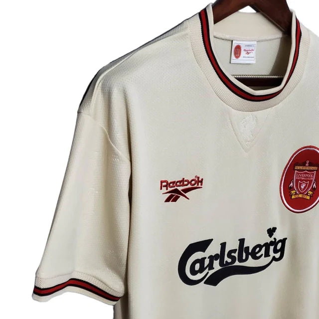 Camisa Liverpool Retrô 1996/1997 Branca - Reebok