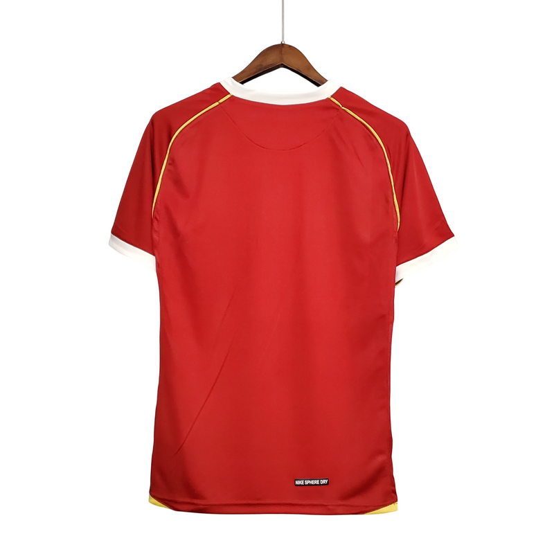 Camisa Retro 06/07 Manchester United Home Nike Torcedor - Vermelho