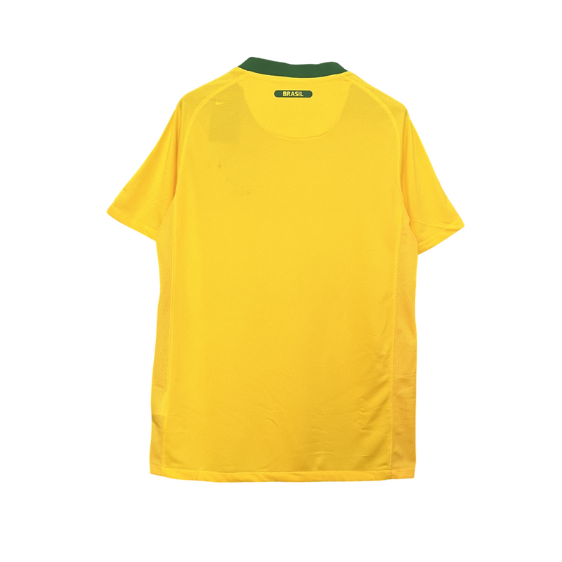 Camisa Retro Brazil 2010 Home Nike Torcedor - Amarelo