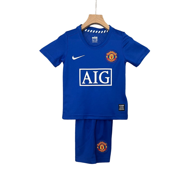 Conjunto Infantil Manchester United 08/09 Third Away